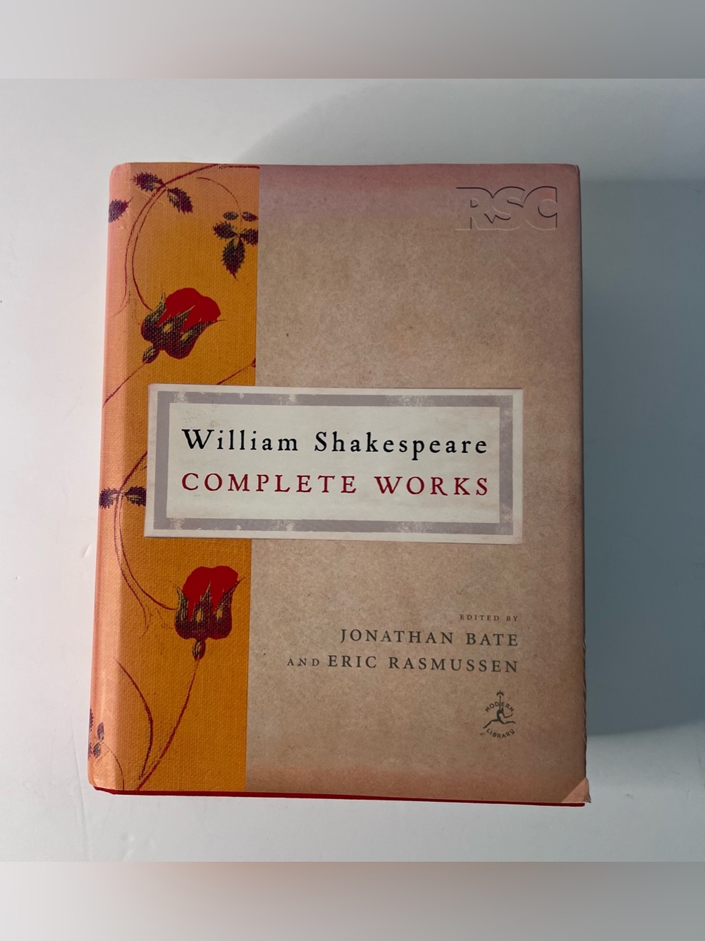 William Shakespeare Complete Works Hardcover RSC Royal Shakespeare Company